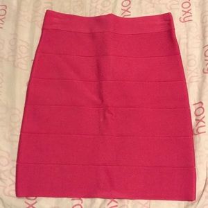BEBE bandage skirt